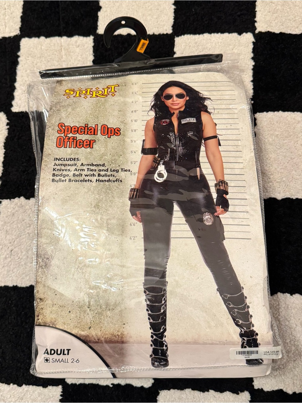 Spirit Special Ops Officer Halloween Costume Women’s Adult Size Small